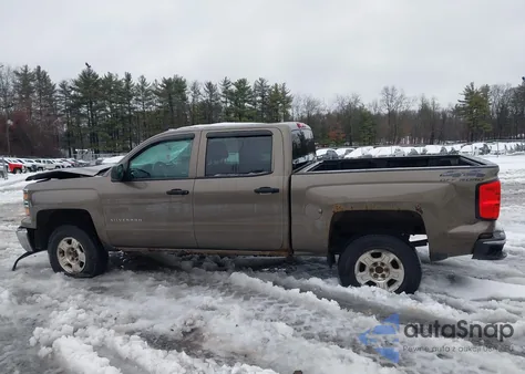 2014 Chevrolet Silverado 1500 1Lt из США, поврежденный, VIN 3GCUKREC0EG203539